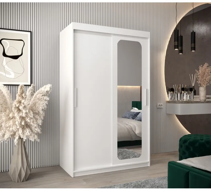 Skriňa s posuvnými dverami so zrkadlom Promo T2 120