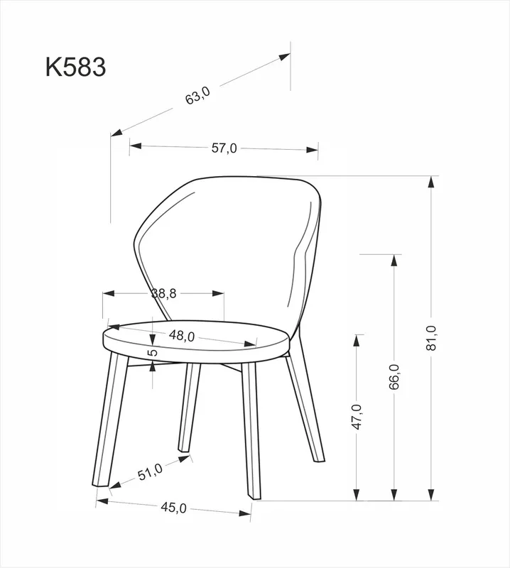 Židle K583