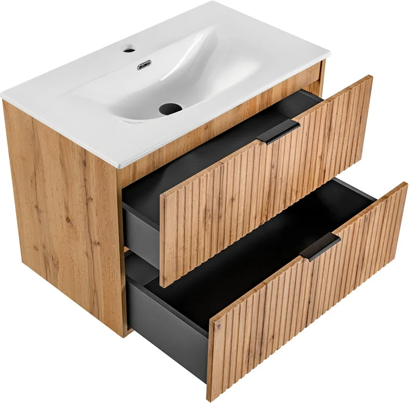Skříňka pod umyvadlo Adel Oak 80