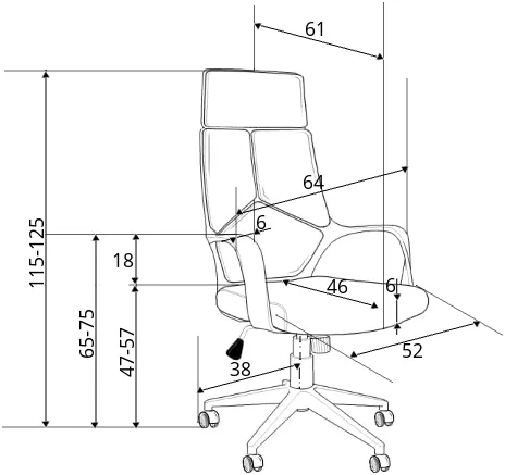 Fotel gabinetowy Voyager