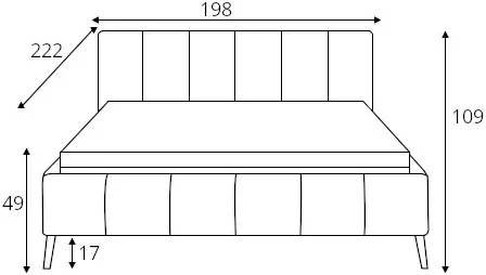 Postel 180 Riva