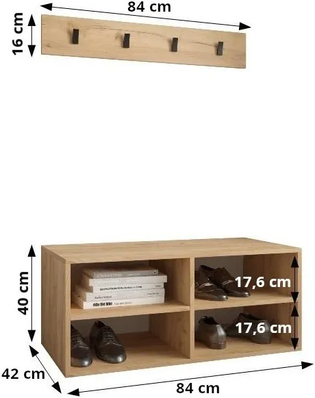 Szafka na buty Miro