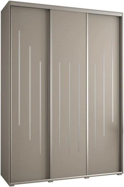 Szafa przesuwna wysoka Dakota 8 180 głębokość 45 cm wysokość 235,2 cm