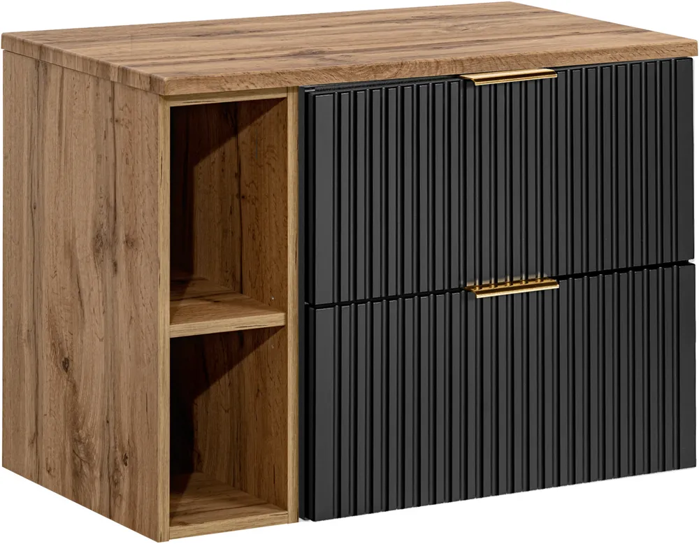 Szafka pod umywalkę Adel Black 80
