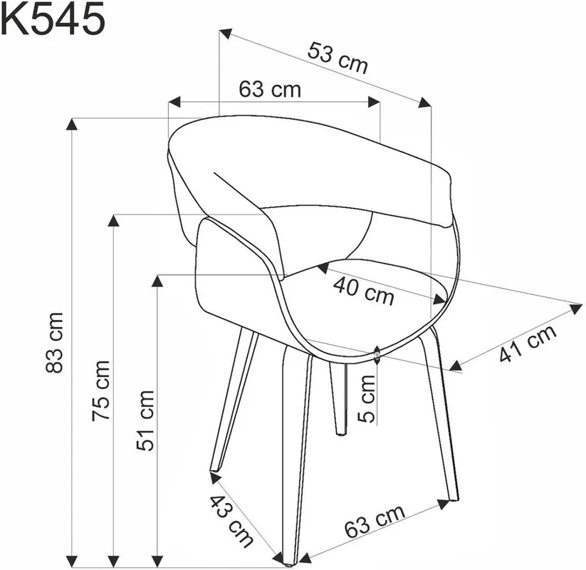 Židle K545