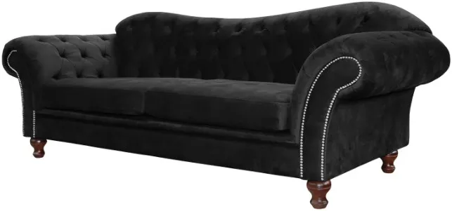 Sofa 3-osobowa z funkcją spania Chesterfield Sheffield