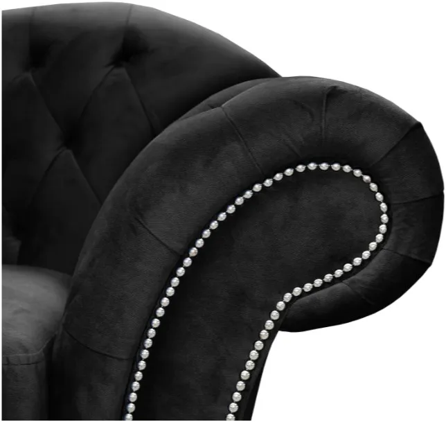 Sofa 3-osobowa z funkcją spania Chesterfield Sheffield