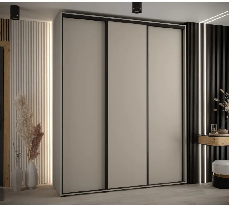 Skriňa s posuvnými dverami Dakota 1 190 cm 45 cm hĺbky