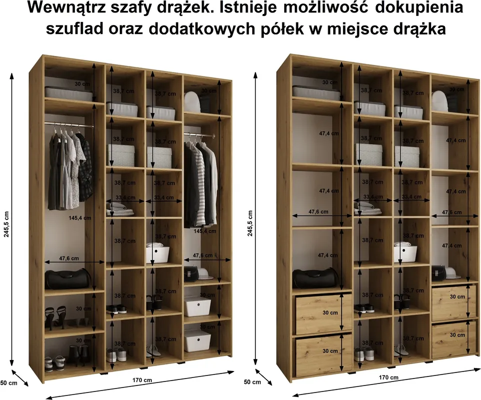 Skriňa Como 3 170