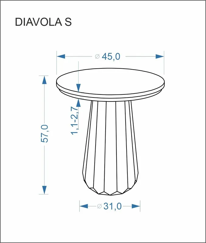 Konferenční stolek Diavola