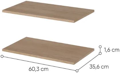 Zestaw półek Easy 60