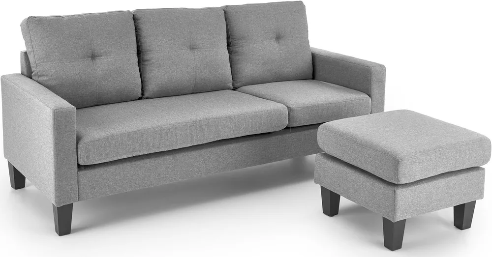 Sofa Gerson z podnóżkiem