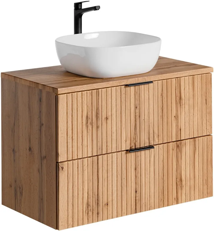Koupelnová sestava nábytku Adel Oak 80 s umyvadlem
