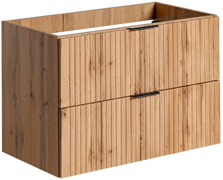 Koupelnový nábytkový set Adel Oak 80 s umyvadlem