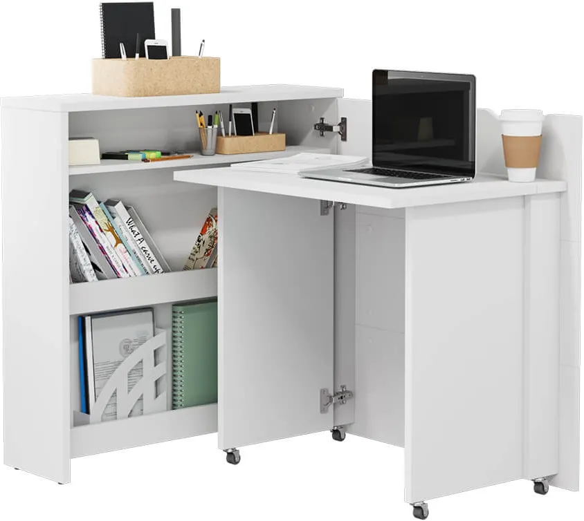Biurko rozkładane prawe Work Concept Slim