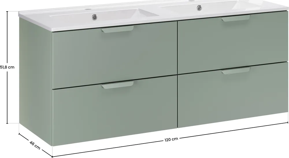 Zestaw mebli Aster Green