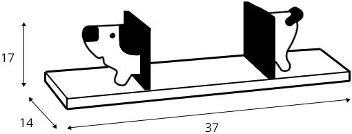 Polička Doggy Simple