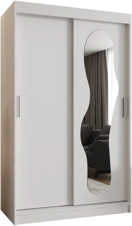 Šatní skříň s posuvnými dveřmi Ultra 120 cm