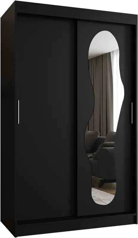 Šatní skříň s posuvnými dveřmi Ultra 120 cm
