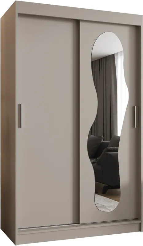 Šatní skříň s posuvnými dveřmi Ultra 120 cm