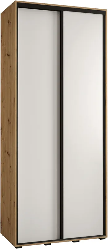 Šatní skříň Cannes 1 110 cm hloubka 45 cm