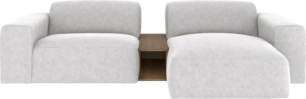 Pravá rohová pohovka Tommy Table se stolkem