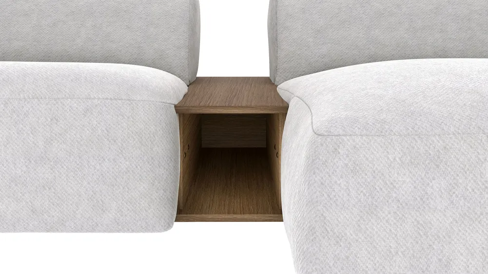 Pravá rohová pohovka Tommy Table se stolkem