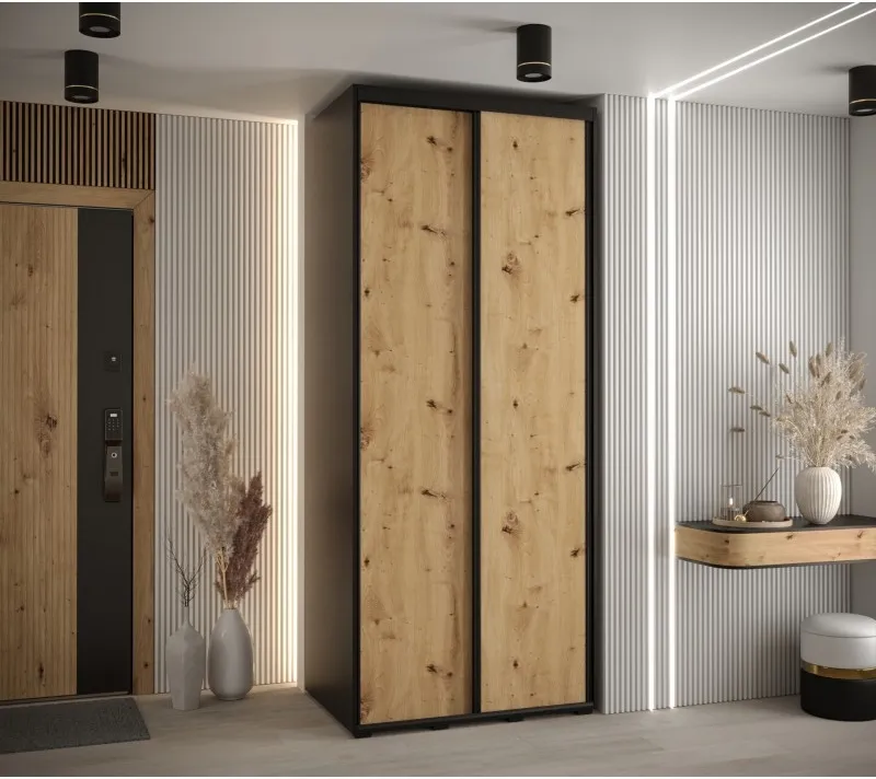 Skriňa s posuvnými dverami Davos 1 110 cm 60 cm hĺbky