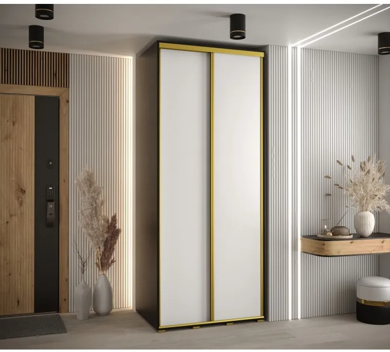Skriňa s posuvnými dverami Davos 1 110 cm 60 cm hĺbky
