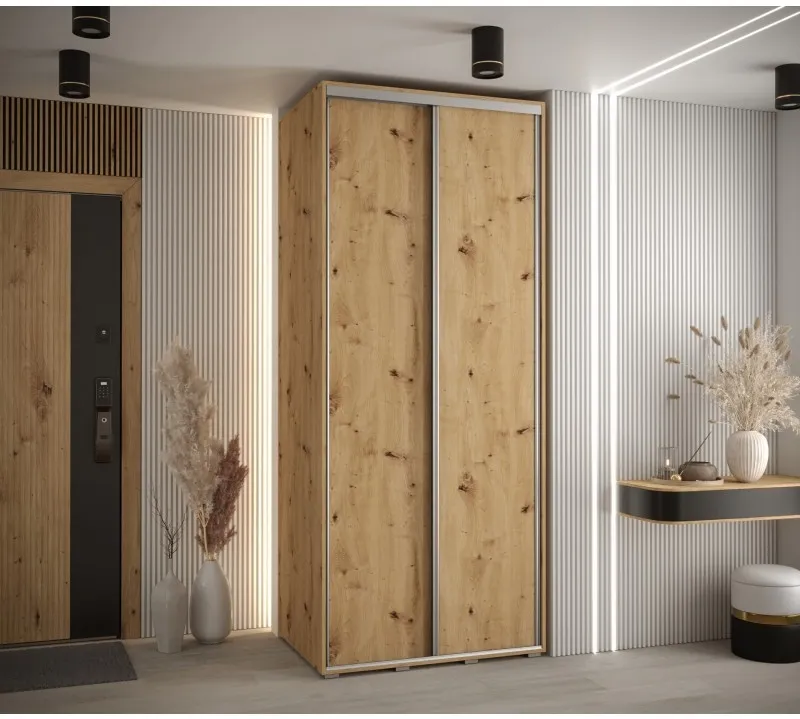 Skriňa s posuvnými dverami Davos 1 110 cm 60 cm hĺbky
