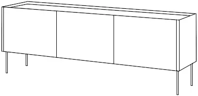 TV stolek Desin 170 cm