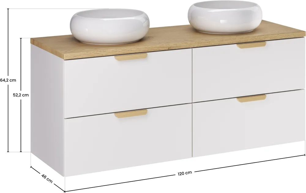 Zestaw mebli Aster White