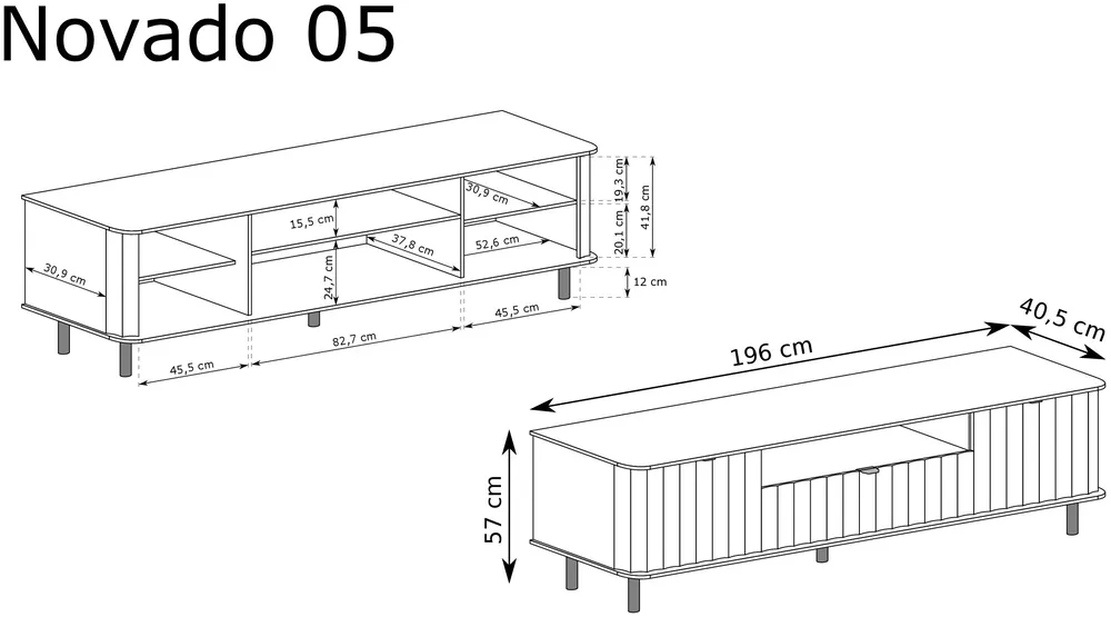 TV stolík Novado