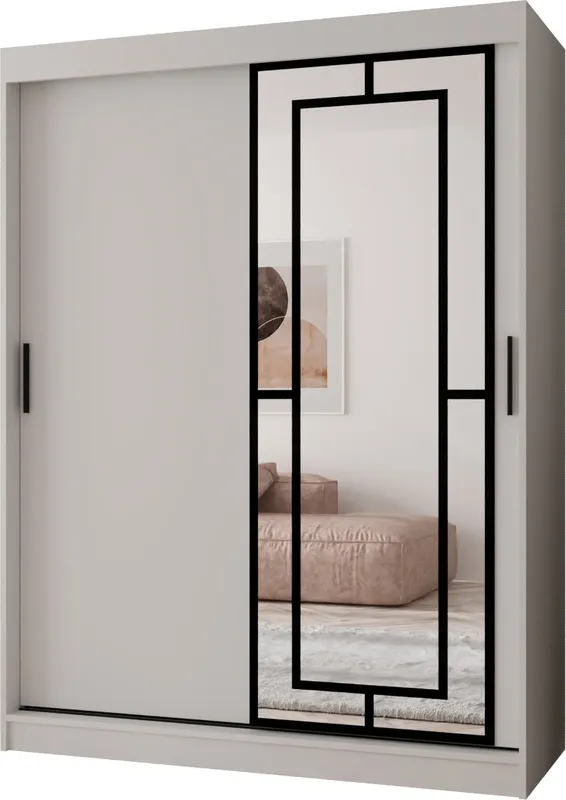 Šatní skříň s posuvnými dveřmi Modena 150 cm