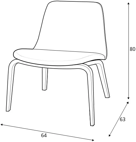 Židle Hips