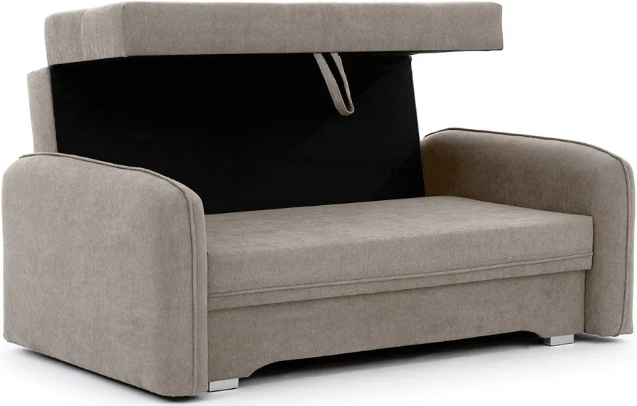 Sofa 3-osobowa Laine z funkcją spania typu DL i pojemnikiem na pościel
