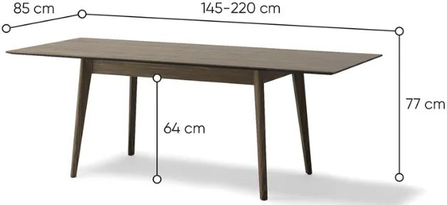 Rozkladací stôl 145-220 Plot