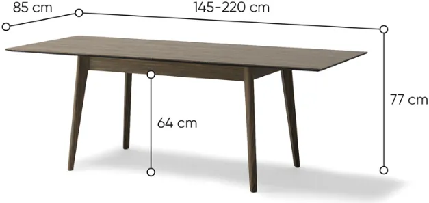 Stół rozkładany 145-220 Plot