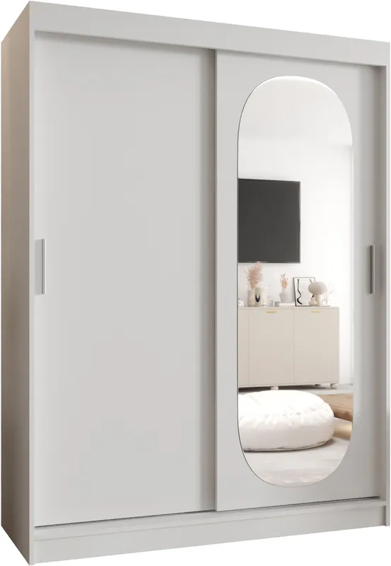 Skriňa s posuvnými dverami so zrkadlom Royal 150 cm