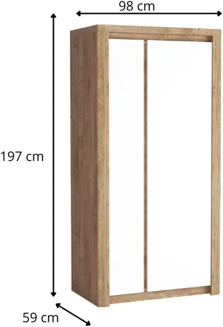 Šatní skříň Livinio