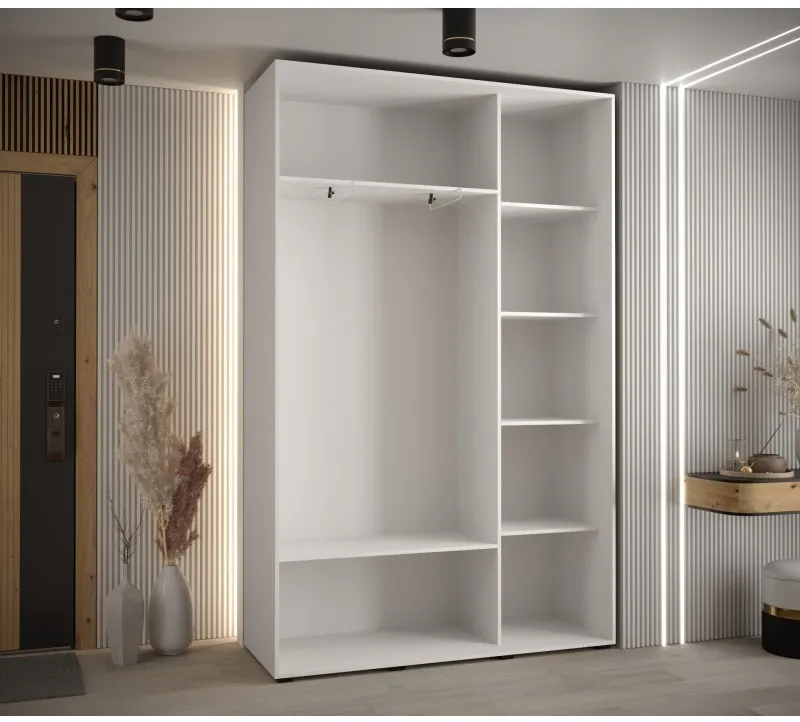Posuvná skříň se zrcadlem Cannes 5 150 45 cm hloubka