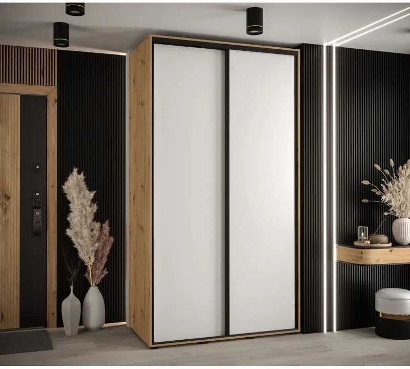 Šatní skříň Cannes 1 130 hloubka 60 cm
