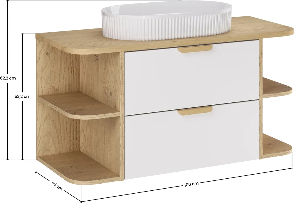 Zestaw mebli Aster White