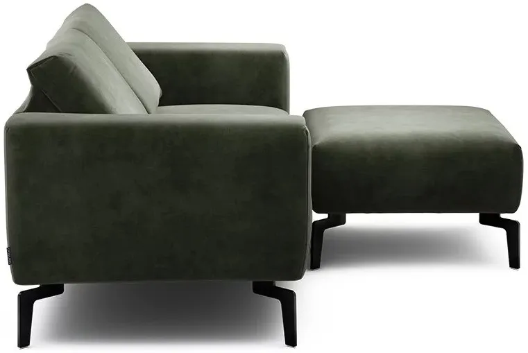 Rozkládací pohovka dvoumístná s taburetem Cosy