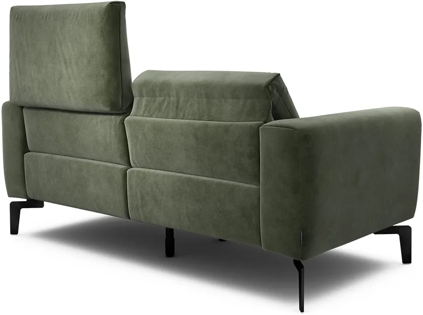 Sofa 2-osobowa z pufą Cosy