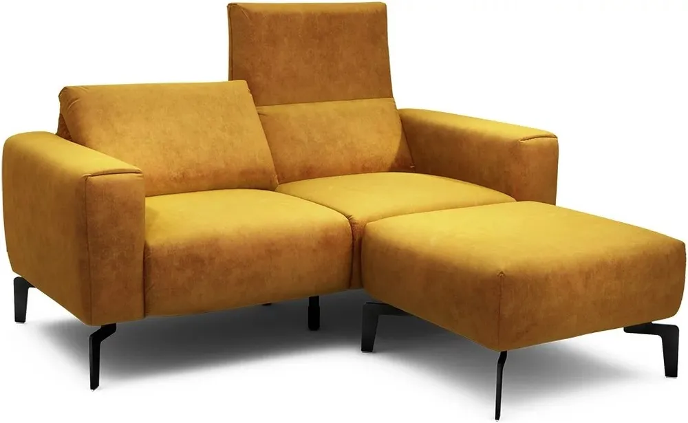 Rozkládací pohovka dvoumístná s taburetem Cosy