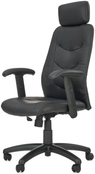 Fotel gabinetowy Stilo czarny 