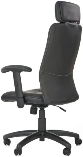 Fotel gabinetowy Stilo czarny 