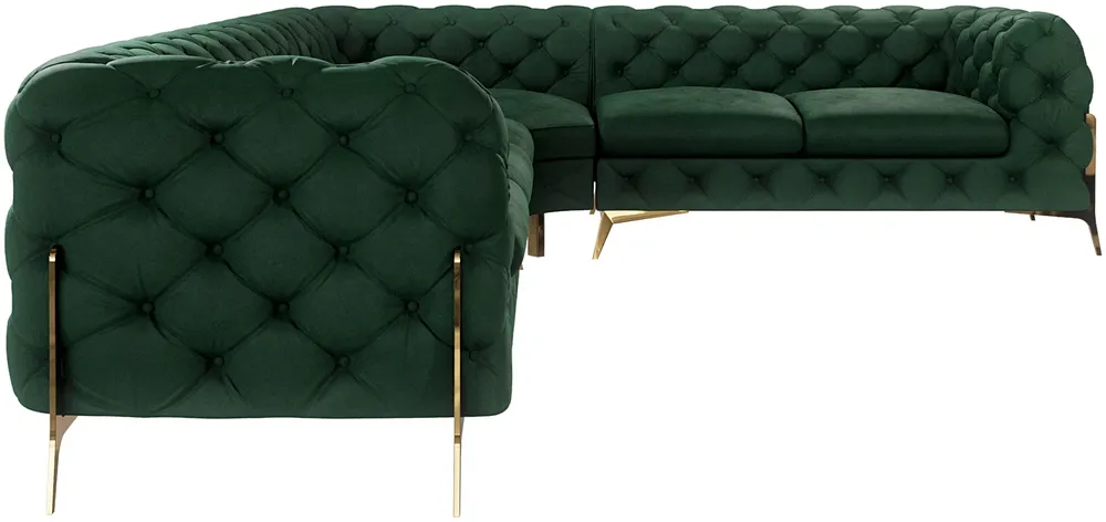 Rohová pohovka Chesterfield Chelsea Bis