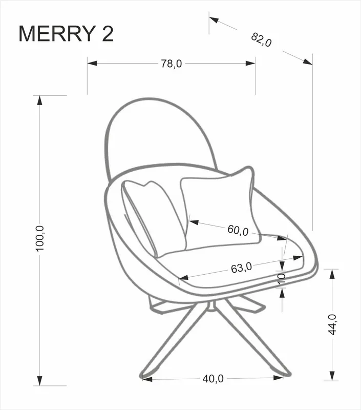 Křeslo Merry 2